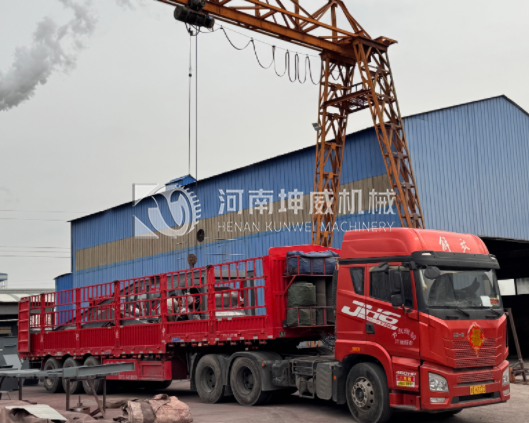 湖南湘煤卸料小車發貨現場